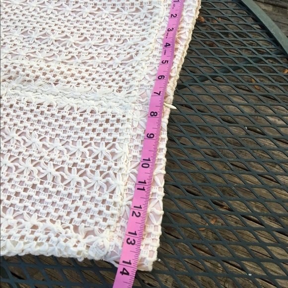 SZ 4 FREE PEOPLE CROCHET LINED PENCIL SKIRT - Picture 7 of 14